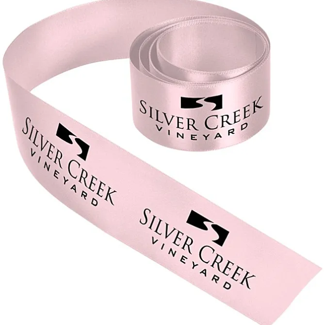 Imprinted Soft Polyester Ribbon - 1 1/2 inches