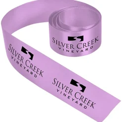 Imprinted Soft Polyester Ribbon - 1 1/2 inches