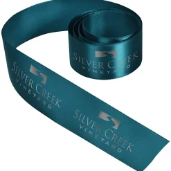 Imprinted Soft Polyester Ribbon - 1 1/2 inches
