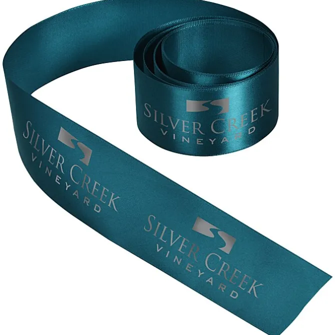 Imprinted Soft Polyester Ribbon - 1 1/2 inches