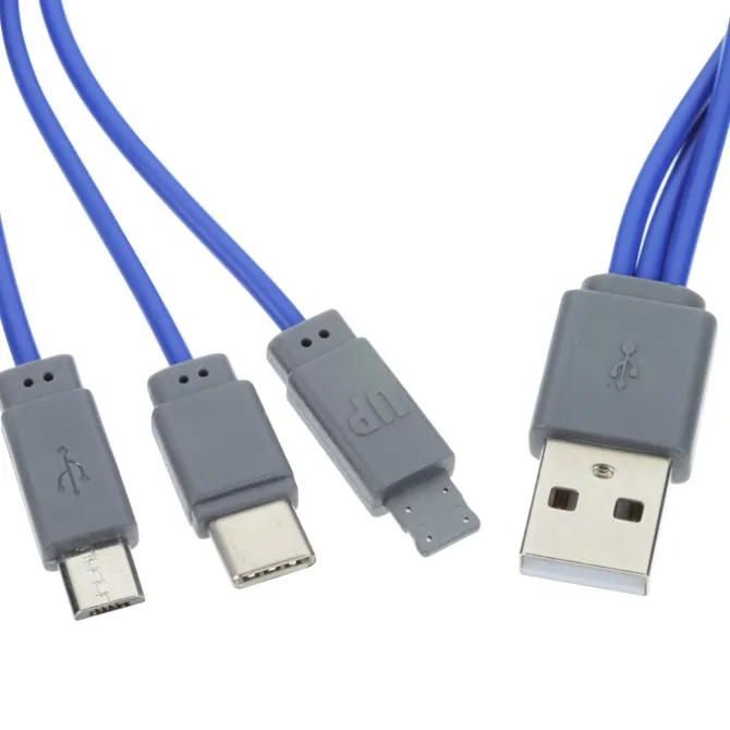 3-in-1 Cable Wrap with Phone Stand