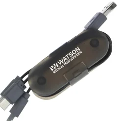 3-in-1 Cable Wrap with Phone Stand - 24 hr