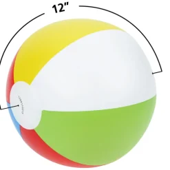 12-inch Beach Ball - Multicolor