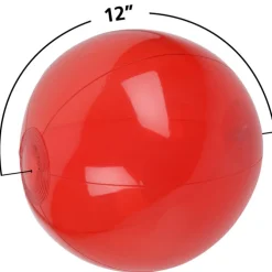 12-inch Beach Ball - Translucent