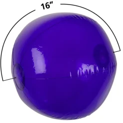 16-inch Beach Ball - Translucent