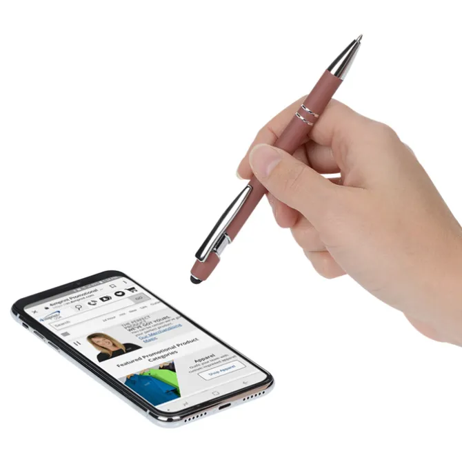 Incline Morandi Soft Touch Stylus Metal Pen