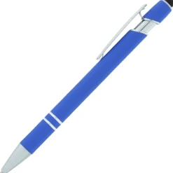 Incline Soft Touch Stylus Metal Pen - Laser Engraved