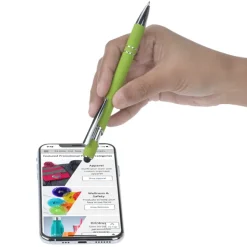 Incline Soft Touch Stylus Metal Pen - Screen