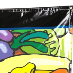 Indoor Banner with Rope on Corners - 4' x 10'