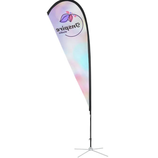 Indoor Elite Nylon Sail Sign - 8' - One Sided