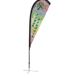 Indoor Sail Sign - 6' - One Sided