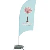 Indoor Value Razor Sail Sign - 7 1/2 feet - One Sided