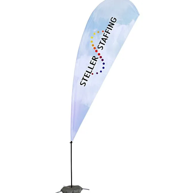 Indoor Value Sail Sign - 13 feet - One Sided
