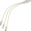 3-in-1 Metallic Charging Cable