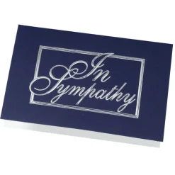 In Sympathy Note Card