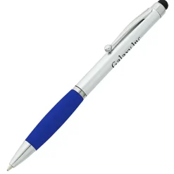 Jada Stylus Twist Pen - Silver - 24 hr