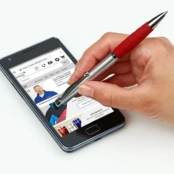 Jada Stylus Twist Pen - Silver - 24 hr