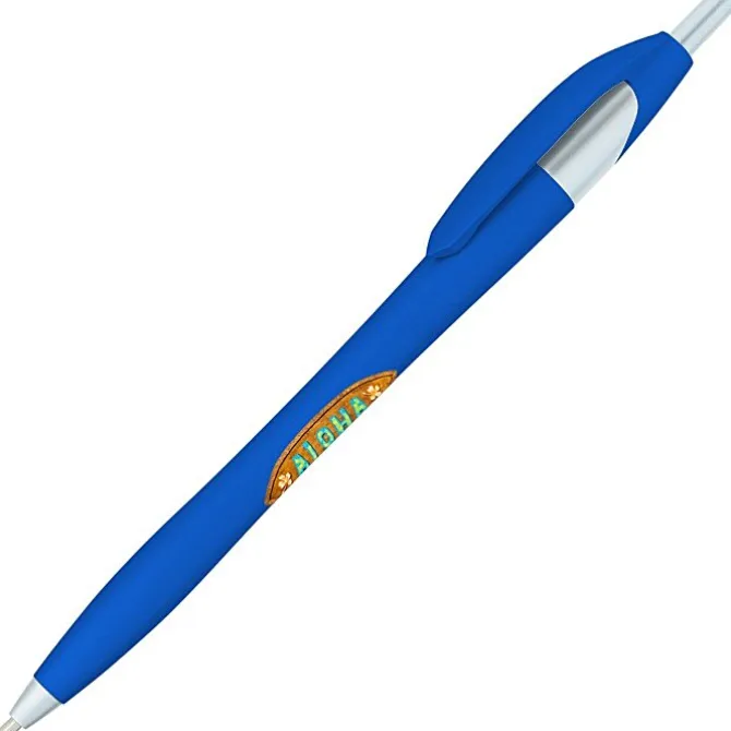 Javelin Soft Touch Pen - Metallic - Brights - Full Color