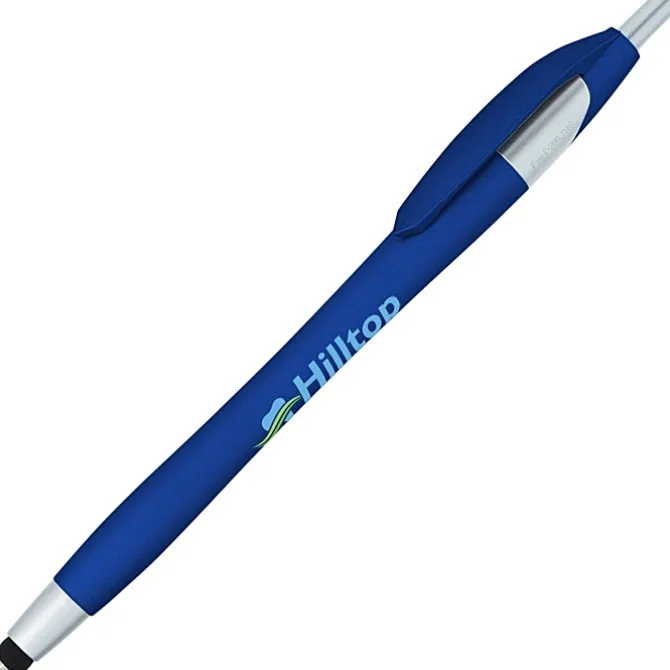 Javelin Soft Touch Stylus Pen - Metallic - Full Color