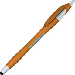 Javelin Soft Touch Stylus Pen - Metallic - Full Color