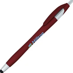 Javelin Soft Touch Stylus Pen - Metallic - Full Color