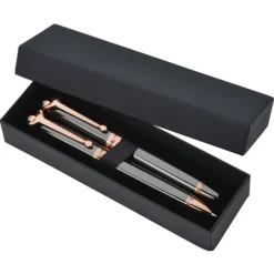 Jordan Twist Metal Pen and Rollerball Pen Set - 24 hr
