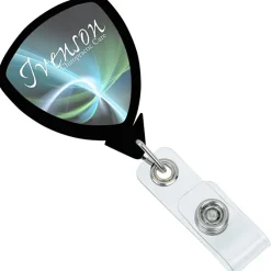 Jumbo Retractable Badge Holder - 24 inches - Shield - Label