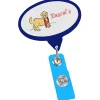 Jumbo Retractable Badge Holder - 40 inches - Oval - Opaque - Label