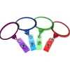 Jumbo Retractable Badge Holder - 40 inches - Oval - Translucent - Label