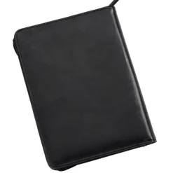 Junior Zippered Portfolio - Leather