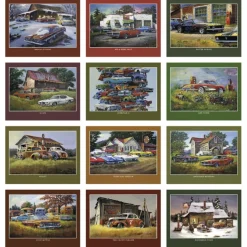 Junkyard Classics by Dale Klee Calendar
