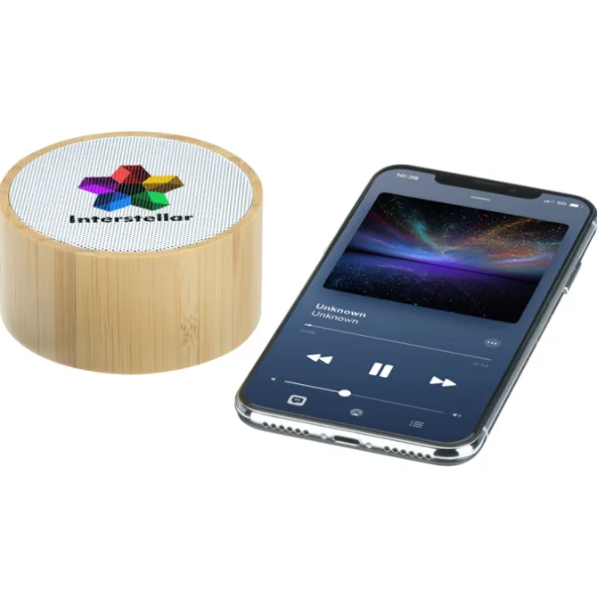 Jupiter Bluetooth Speaker - Bamboo