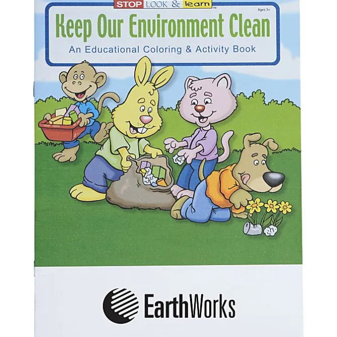 Keep Our Environment Clean Coloring Book