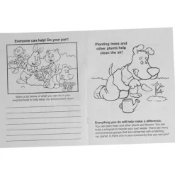 Keep Our Environment Clean Coloring Book