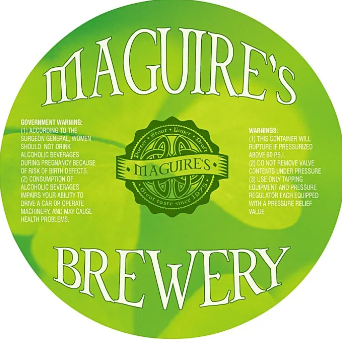 Keg Collar - Sticker