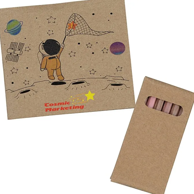 Kid's Coloring Book To-Go Set - Space - Full Color