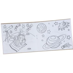 Kid's Coloring Book To-Go Set - Space - Full Color - 24 hr
