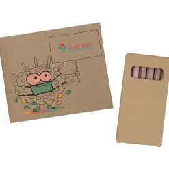 Kid's Coloring Book To-Go Set - Stay Healthy - Full Color