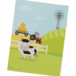 Kid's Reusable Sticker Activity Book - Farm