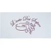King Size Velour Beach Towel - White - 24 hr