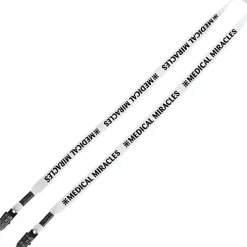 Knit Cotton Lanyard - 5/8 inches - 2 Bulldog Clips