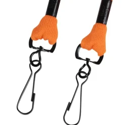Knit Cotton Lanyard - 3/4 inches - 2 Swivel Hooks
