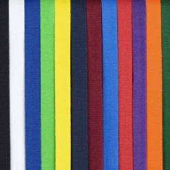 Knit Cotton Lanyard - 3/4 inches - 2 Swivel Hooks