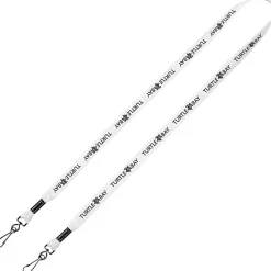 Knit Cotton Lanyard - 5/8 inches - 2 Swivel Hooks - 24 hr