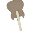 Kraft Back Hand Fan - Guitar