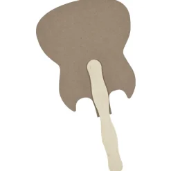Kraft Back Hand Fan - Guitar