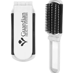 Kwik-Fix Folding Brush & Mirror