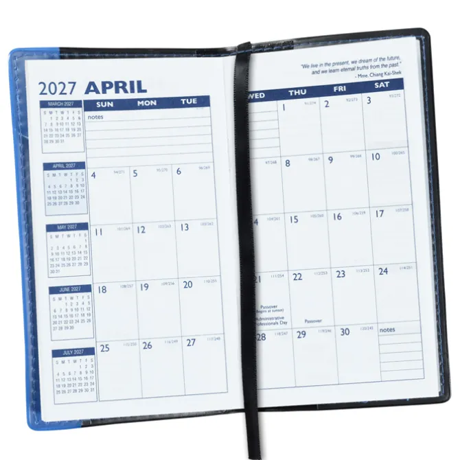 Lafayette Planner with Pen - Monthly
