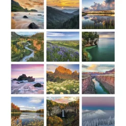 Landscapes of America Calendar - Mini