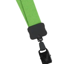 Lanyard - 7/8 inches - 32 inches - Large Metal Bulldog Clip